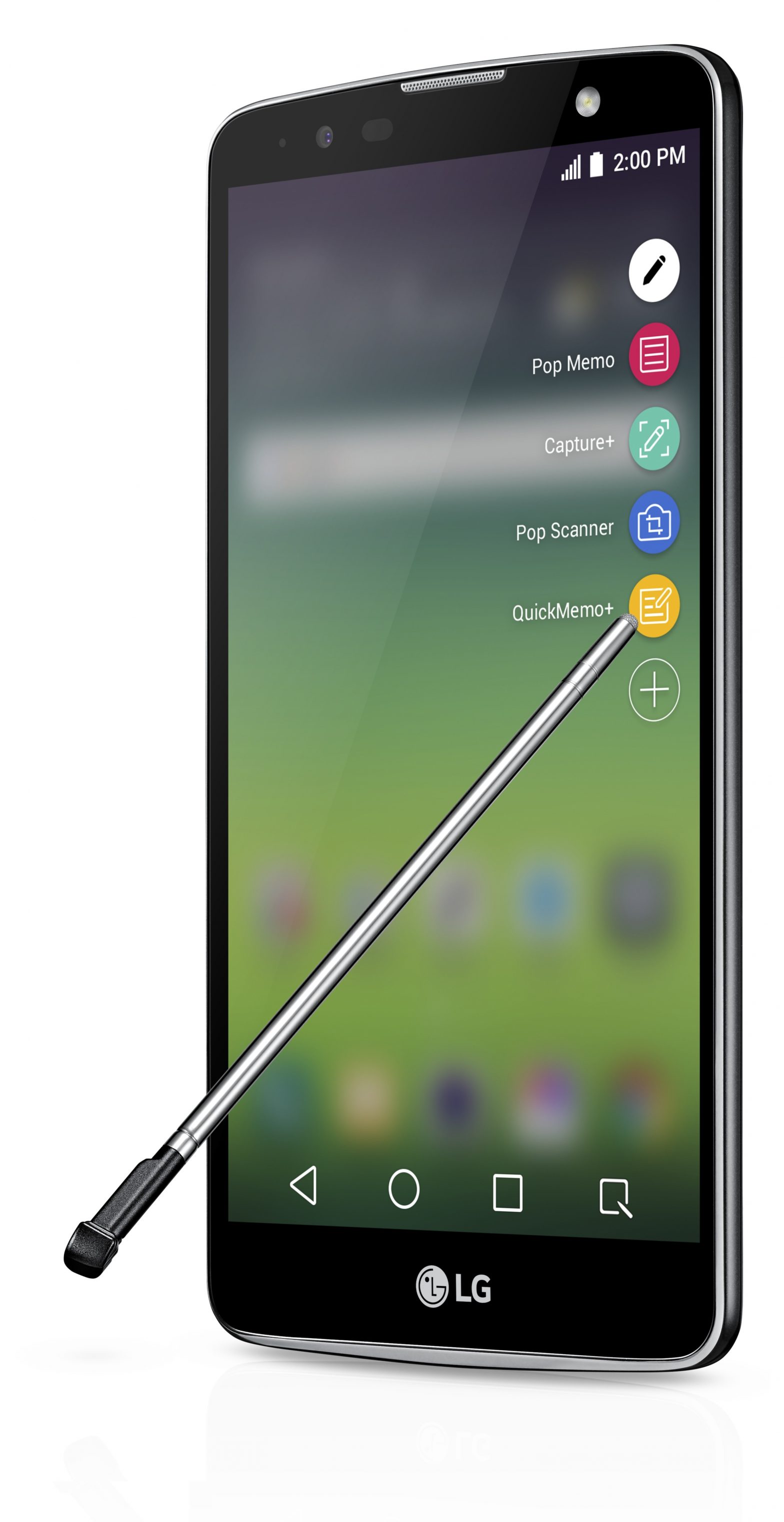 lg stylus 2 plus display