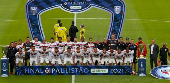 Camisa Oficial São Paulo Futebol Clube - LG - Tamanho 1