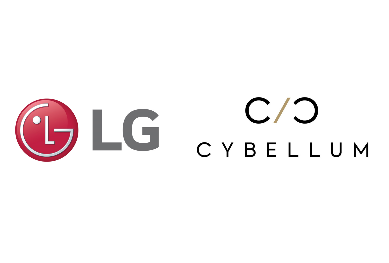 LG logo and Cybellum logo