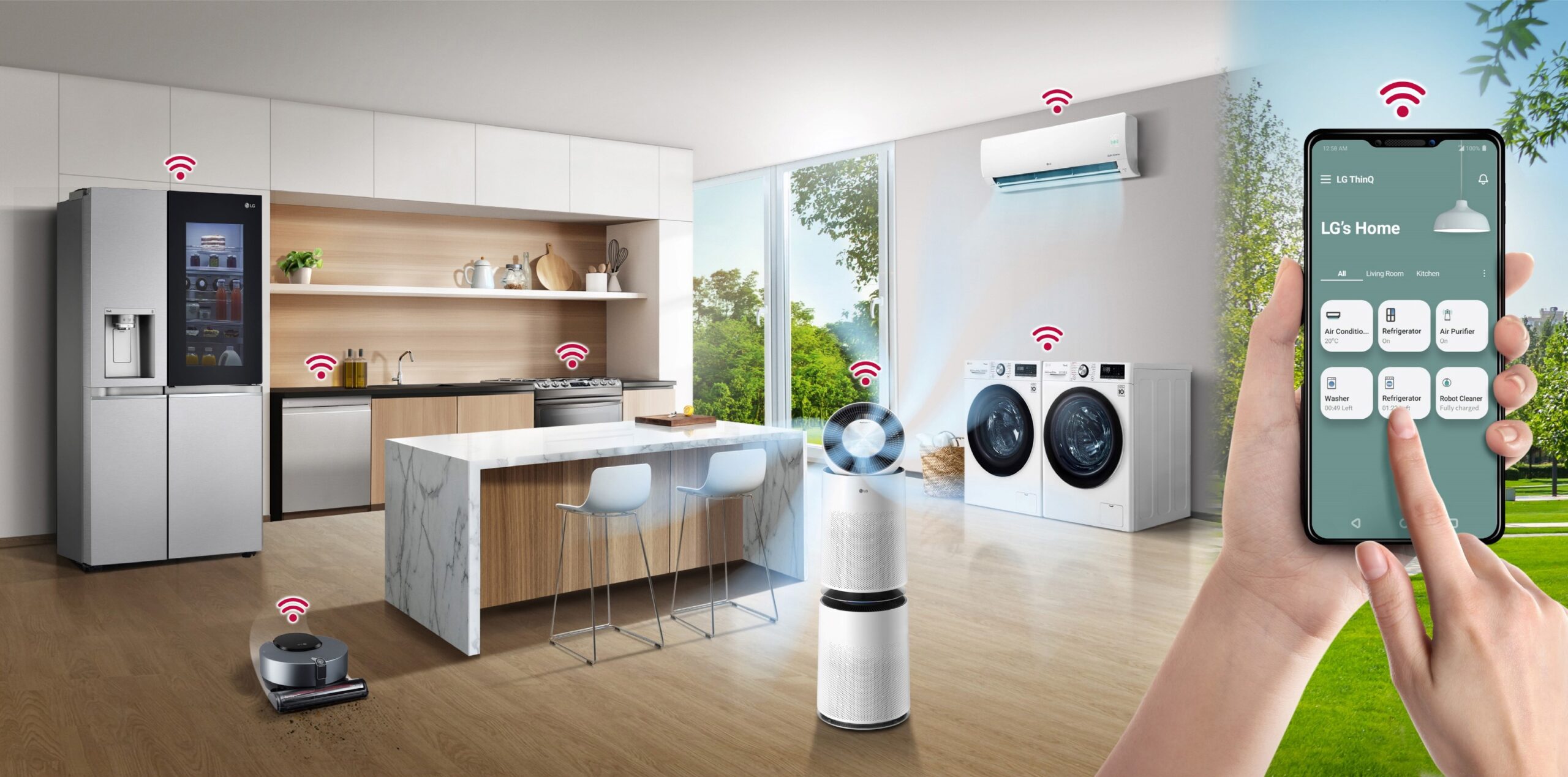 Presenting the More Effective, Accessible Smart Home With LG ThinQ LG