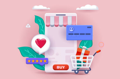 An illustration of the Online Brand Shop that boosts customer satisfaction