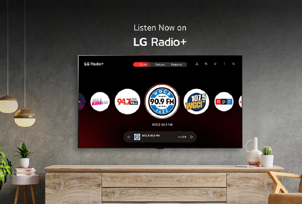 LG Launches Free Audio Streaming Service With Easy Access and Simpe, Dynamic User Experience