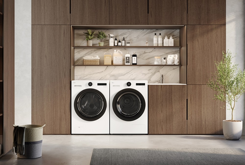 LG Showcases Wide Selection of Laundry Solutions Including Heat Pump Washer and Dryer at KBIS 2025